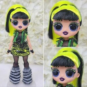 🌈 MGA LOL Surprise OMG Music Remix Rock BHAD Gurl Fashion Doll Neon
